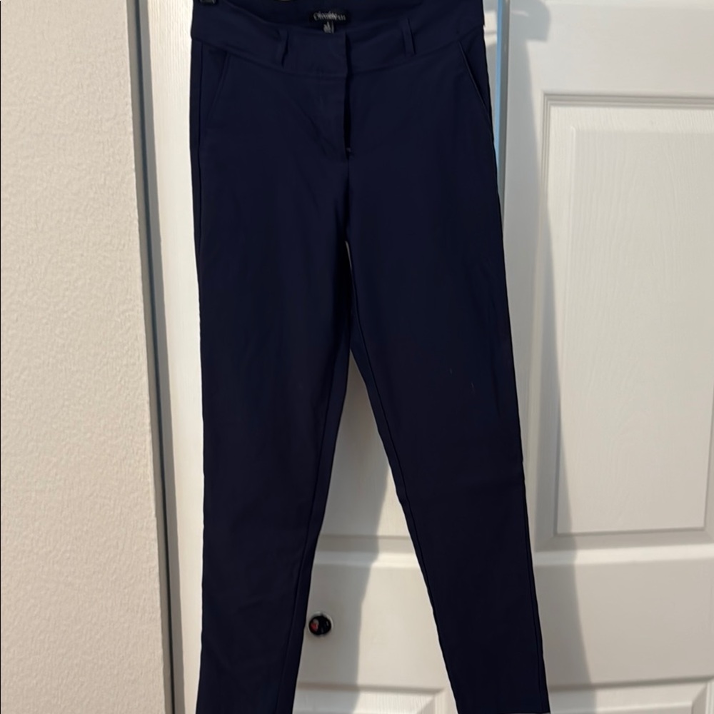 Elegant Navy Pants
